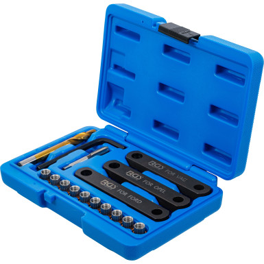 BGS Reparatur-Satz für Bremsgewinde | M9 x 1,25 | 16-tlg | 148