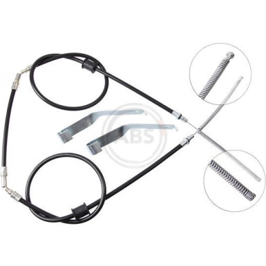 A.B.S. Handbremsseil Seilzug Festellbremse K10895 A.B.S. Handbremsseil Seilzug Festellbremse K10895