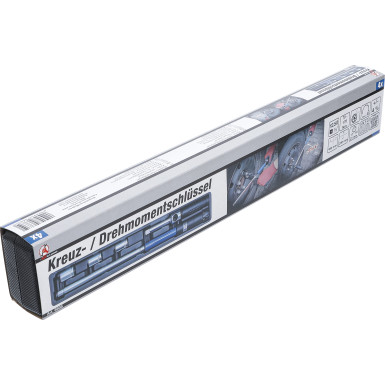 BGS Kreuz- / Drehmomentschlüssel | Abtrieb Außenvierkant 12,5 mm (1/2"""") | 70 - 170 Nm | 6835