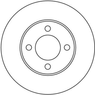Bremsscheibe Vw P. A80/100 | DF1521