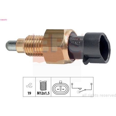 Schalter, Rückfahrleuchte Made in Italy - OE Equivalent 1.860.073