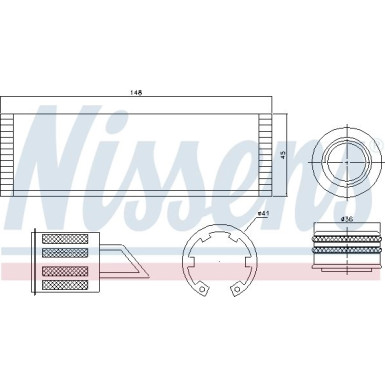Trockner PKW VW Sharan 10 FIRST FIT 95515