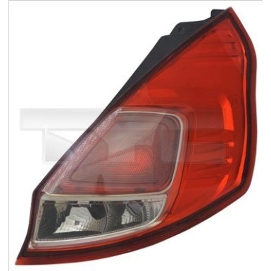Heckleuchte L O K-PLATTE ROT/WEISS | FORD FIESTA 3/5-T 1,13-12,16 | 2736,658,2