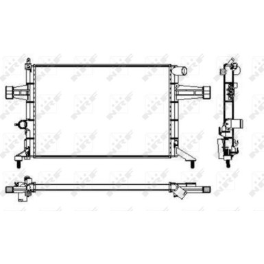 Kühler, Motorkühlung | 53628 Kühler, Motorkühlung | 53628