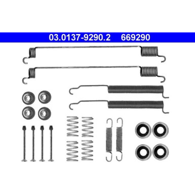 03.0137-9290.2 Zubehörsatz, Bremsbacken 03.0137-9290.2 Zubehörsatz, Bremsbacken
