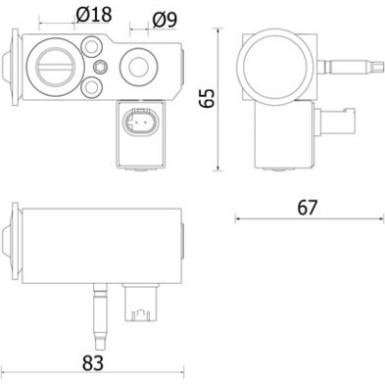 MAHLE Expansionsventil, Klimaanlage AVE 141 000P