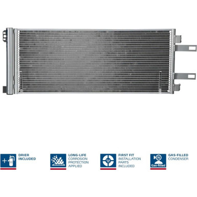 Kondensator PKW CITROEN, FIAT, PEUGEOT 06 FIRST FIT 94986