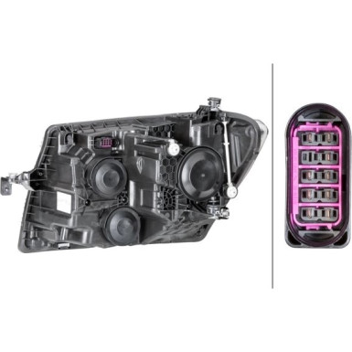 SCHEINWERFER R H7/H15 HELLA | VW CRAFTER 16-/MANTGE 16 | 1EB 012 830-021 SCHEINWERFER R H7/H15 HELLA | VW CRAFTER 16-/MANTGE 16 | 1EB 012 830-021