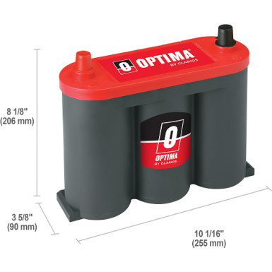 8010-355 OPTIMA Red Top Batterie | 6V 50Ah 815A | 0 098 010 355