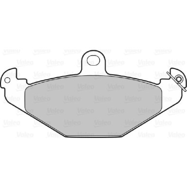 VALEO Bremsbeläge 598055