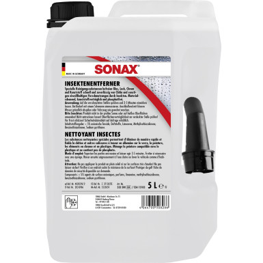 SONAX | InsektenEntferner 5L | 05335000
