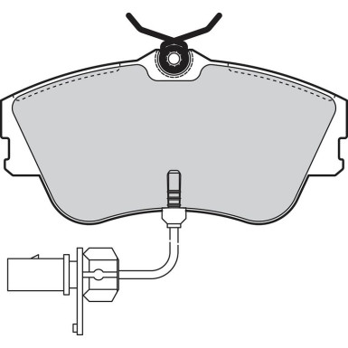 VALEO Bremsbeläge 301814