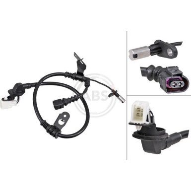 A.B.S. Sensor, Raddrehzahl A.B.S. Sensor, Raddrehzahl