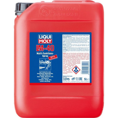 Liqui Moly LM 40 Multifunktionsspray 5 l | 5L Kanister Kunststoff Liqui Moly LM 40 Multifunktionsspray 5 l | 5L Kanister Kunststoff