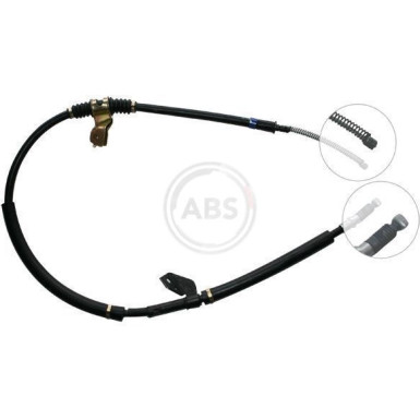 A.B.S. Handbremsseil Seilzug Festellbremse K11448 A.B.S. Handbremsseil Seilzug Festellbremse K11448