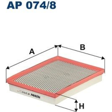 FILTRON Luftfilter | AP 074/8
