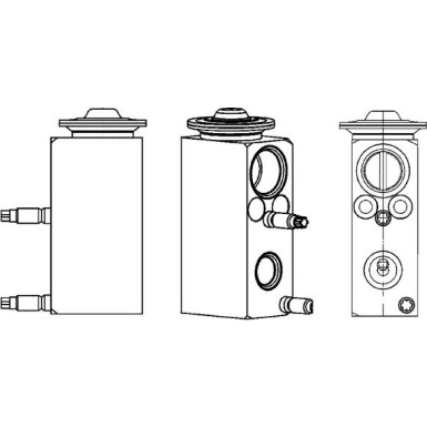 Expansionsventil, Klimaanlage BEHR Premium Line AVE 77 000P