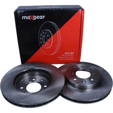 Maxgear Bremsscheibe Honda P. Civic 94- Uk/Jp/Crx/Jazz/City 08-/Rover 200/400/25/45 262Mm Höhe. 44,6 Mm | 19-0712