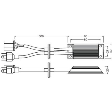 LEDSC04-2HB Leitungssatz LEDriving® SMART CANBUS