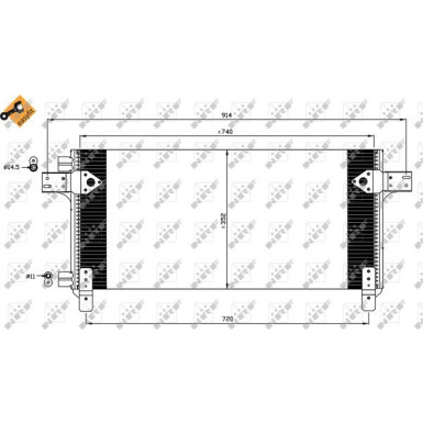 NRF Klimaanlagenkühler 35620 EASY FIT