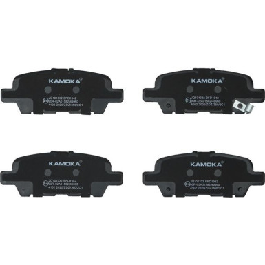 KAMOKA Bremsbelagsatz, Scheibenbremse