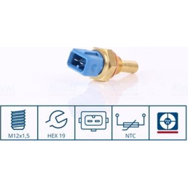 NISSENS Sensor, Kühlmitteltemperatur NISSENS Sensor, Kühlmitteltemperatur