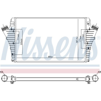 Ladeluftkühler PKW | OPEL VECTRA C/SIGNUM 1,9CDTi 04 | 96647