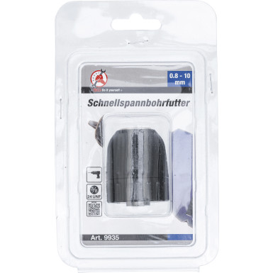 BGS Schnellspannbohrfutter 0,8 - 10 mm - 3/8 x 24 UNF BGS Do it yourself 9935