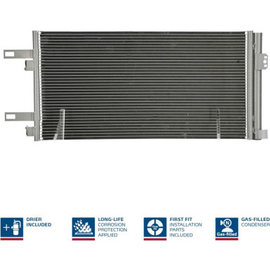 Kondensator PKW CITROEN, FIAT, PEUGEOT 06 FIRST FIT 94985