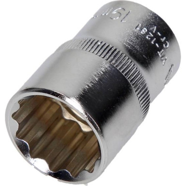 YT-1281 ZwÖlfkant-Steckschlüssel-Einsatz 19mm