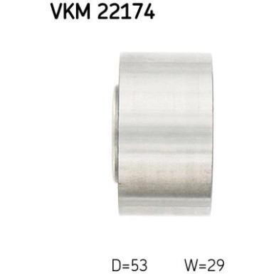 Umlenkrolle Synchrontrieb | ALFA,FIAT,LANCIA | VKM 22174