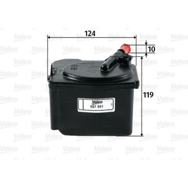 VALEO Kraftstofffilter | 587501