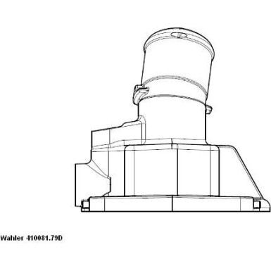 Thermostat, Kühlmittel | 410081.79D Thermostat, Kühlmittel | 410081.79D