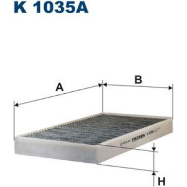 FILTRON Filter, Innenraumluft K 1035A