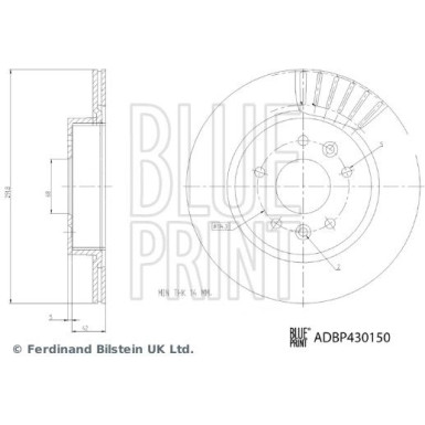 BREMSSCHEIBE | ADBP430150
