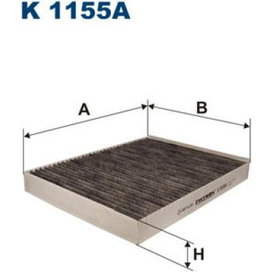 FILTRON Filter, Innenraumluft | K 1155A