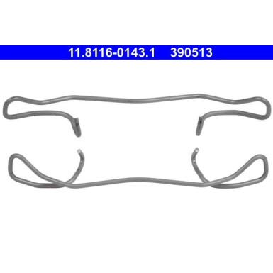11.8116-0143.1 Feder, Bremssattel 11.8116-0143.1 Feder, Bremssattel
