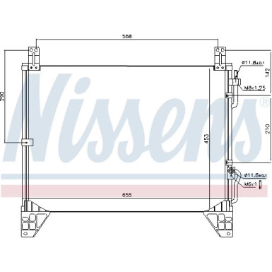 Kondensator PKW | SSANGYONG REXTON 04 | 94861