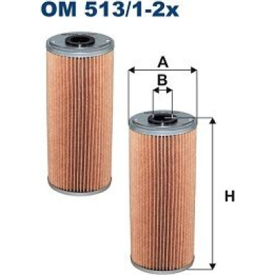 FILTRON Ölfilter | OM 513/1-2x