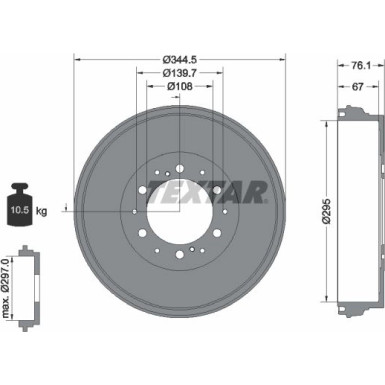 Bremstrommel | 94038800 Bremstrommel | 94038800