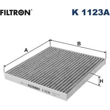 FILTRON Filter, Innenraumluft | K 1123A