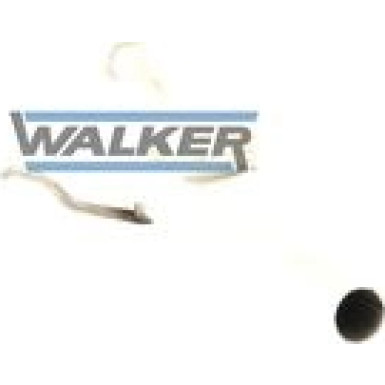 63 / Auspuffrohr Mitte | PEUGEOT 206 1.1-1.4 44,55KW 09.98- 36mm | 7585