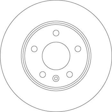 Bremsscheibe Opel T.Zafira 1.6/1.7 Cdti 06 | DF6915