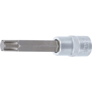 BGS Bit-Einsatz | Länge 100 mm | Antrieb Innenvierkant 12,5 mm (1/2"""") | Keil-Profil (für RIBE) M12 | 4166