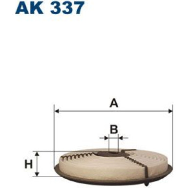 FILTRON Luftfilter AK 337 FILTRON Luftfilter AK 337
