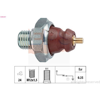Íldruckschalter | 1.800.057
