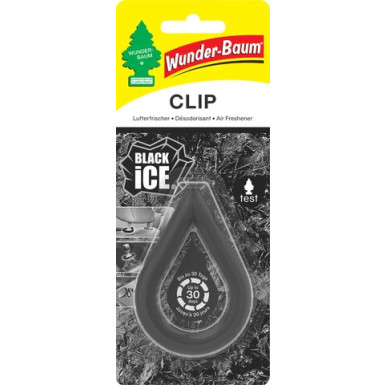88954004 Wunderbaum Clip Black Ice Stk