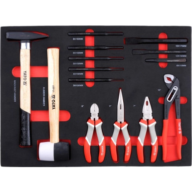 YT-55290 Werkzeugwagen Mit Sortiment 211-Tlg.