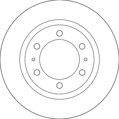 TRW Bremsscheibe DF6817S TRW Bremsscheibe DF6817S