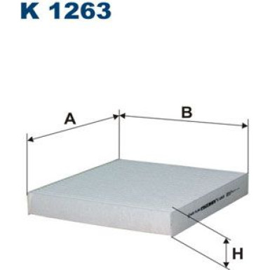 FILTRON Filter, Innenraumluft | K 1263